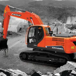 Develon DX220LCA-2 Tracked Excavator