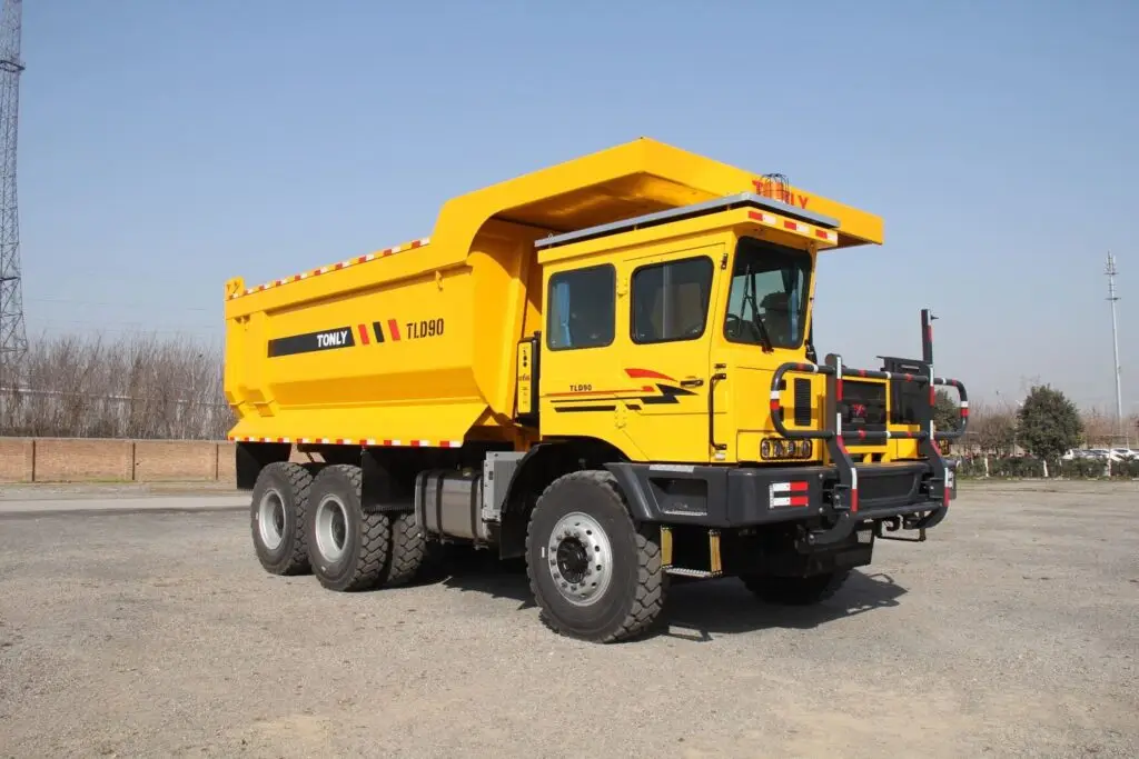 Tonly yellow truck