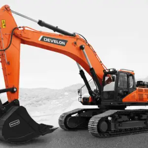 Develon tracked excavator